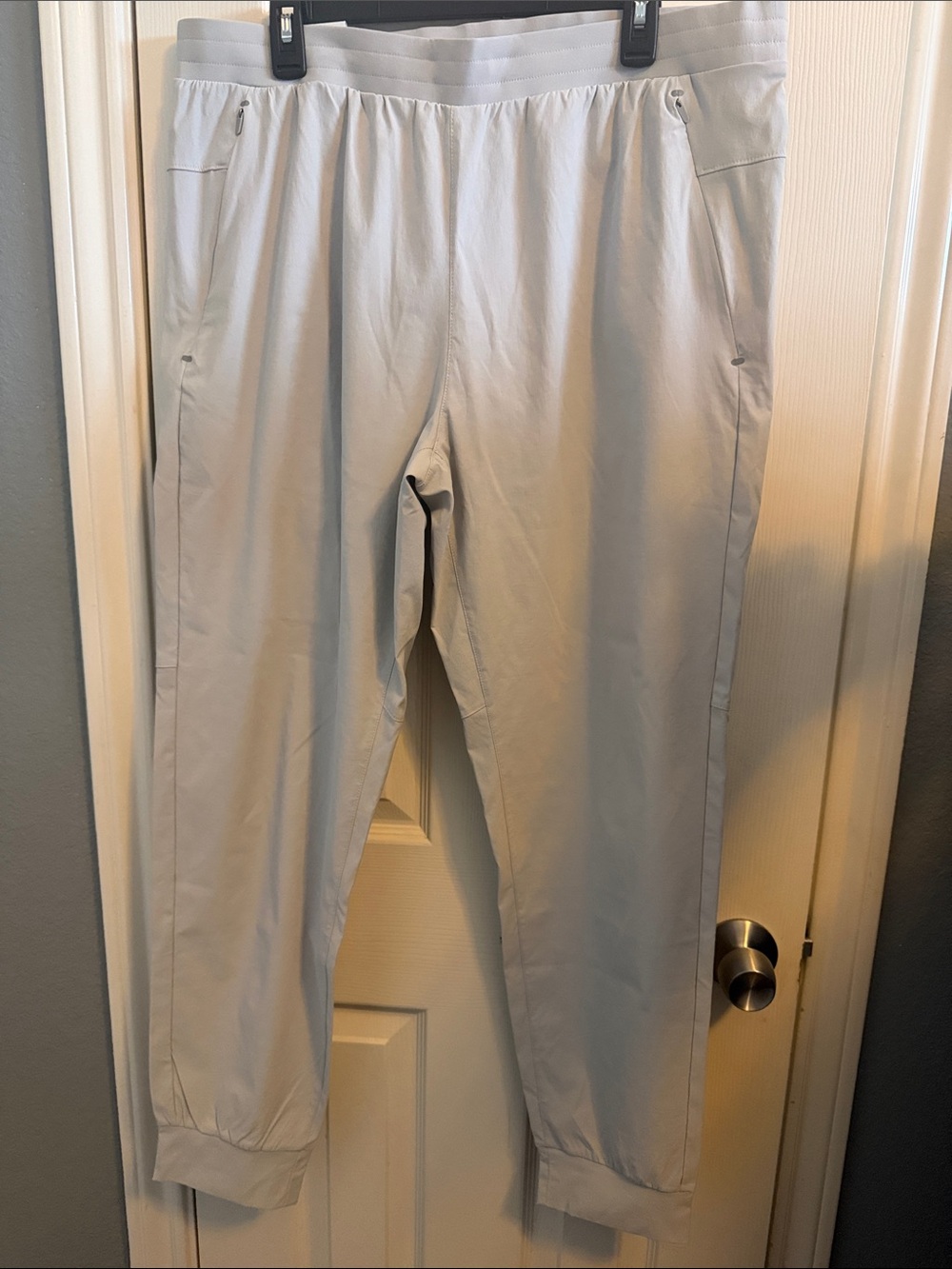 Soybu Men's Light Gray Performance Joggers